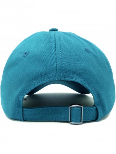 Baseball Caps Jack-O-Lantern Halloween Pumpkin Hat Mens Womens Baseball Cap - Teal - C118YZK2DZL $18.05