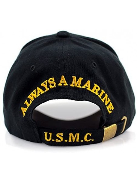 Baseball Caps U.S. Marine Corps A Tradition Since 1775 Semper Fi Hat Black - CN115VNU4G3 $18.45