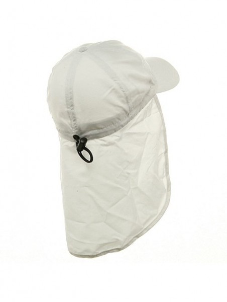 Sun Hats Flap Hats (02)-White W15S50F - CI111CSPDGR $21.39