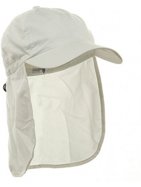 Sun Hats Flap Hats (02)-White W15S50F - CI111CSPDGR $21.39