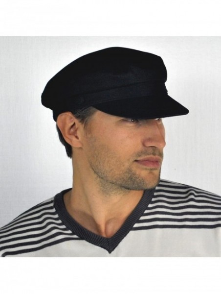 Baseball Caps Corduroy Fiddler's Cap - Black - CB11HS5NOMN $31.89