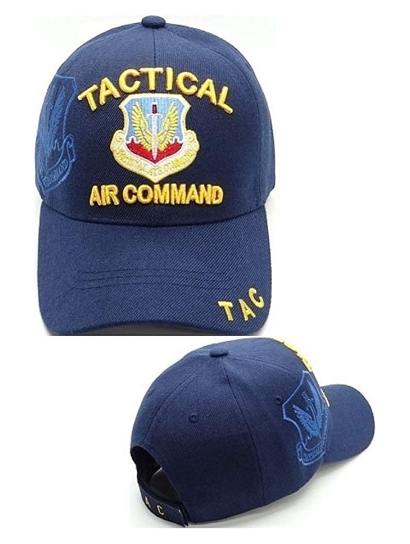 Baseball Caps Tactical Air Command Shadow Mens Cap - Navy Blue - CZ1999CTA9E $21.89