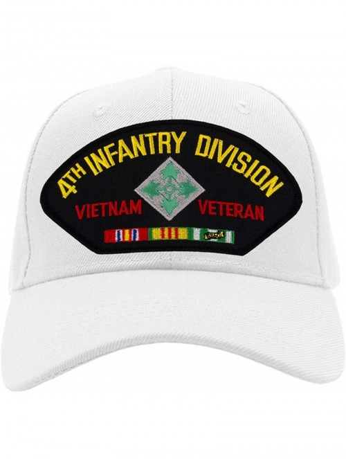 Baseball Caps 4th Infantry Division - Vietnam Veteran Hat/Ballcap Adjustable One Size Fits Most - CD18KR5IW0T $30.58