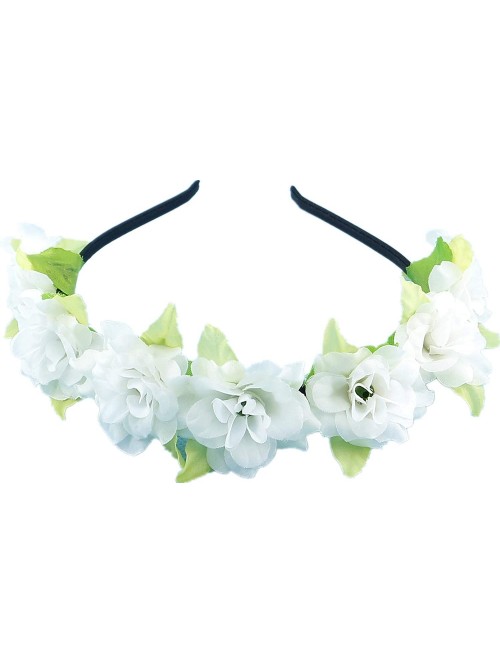 Headbands 5 PCS Women Flower Headbands Crown Costume Floral Garland Headdress (BFG33-5A) - BFG33-5A - CN18KGHGHW4 $18.46