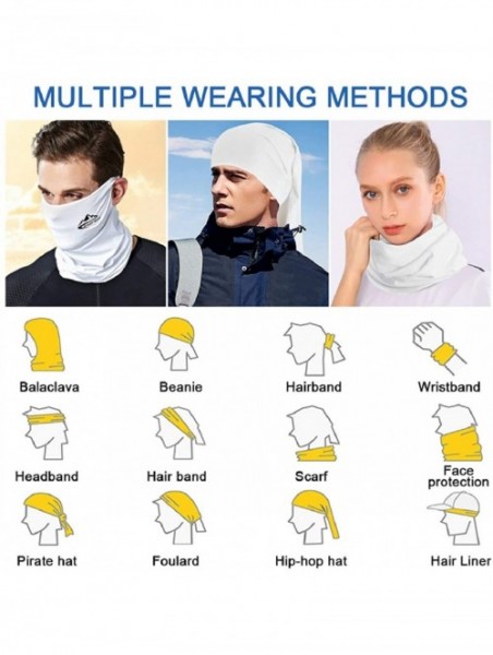 Balaclavas Neck Gaiter Scarf Sun UV Protection Balaclava Breathable Face Mask Outdoor Activity Head Wrap - E - C1198S7AHDQ $2...