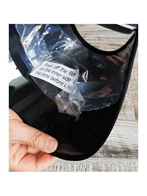 Visors Plastic Sun Visor UV Protection Hat Cap - Black - CX12101NE5R $22.93