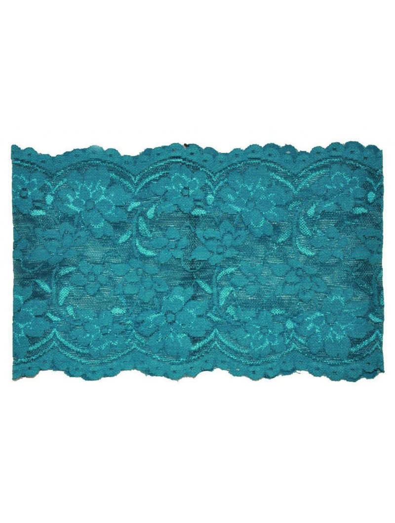 Headbands Women's Lace Under Hijab Headband Turquoise - Turquoise - C9123ECT3EV $13.76