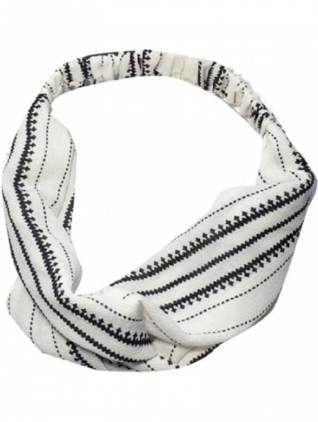 Headbands Womens Twisted Painting Chiffon Elastic Hair Band - 5 - CQ18DRYK00G $21.17