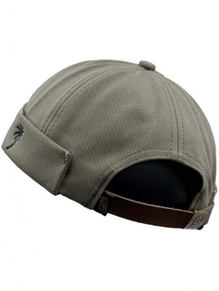 Skullies & Beanies Croogo Brimless Visor Less Adjustable Baseball - Light Green - C818S8MKADT $19.47