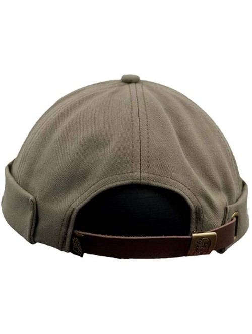 Skullies & Beanies Croogo Brimless Visor Less Adjustable Baseball - Light Green - C818S8MKADT $19.47