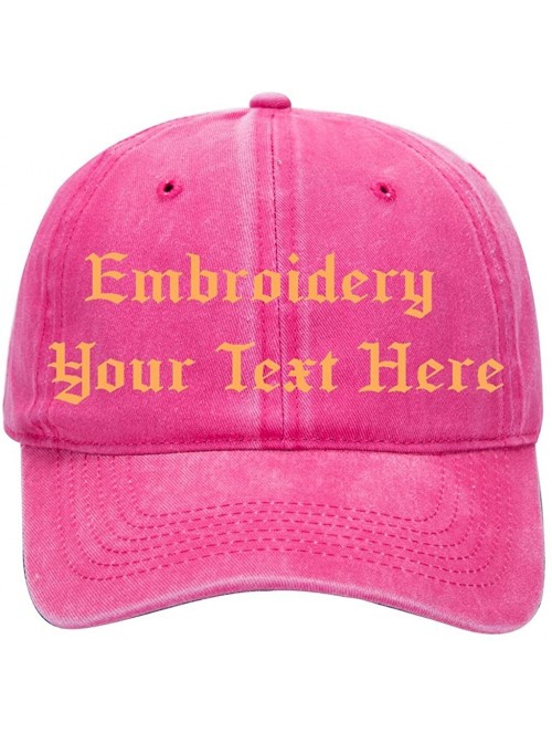 Baseball Caps Custom Embroidered Baseball Hat-Personalized Hat-Trucker Cap for Men/Women(Black) - Retro Rose - CM18H7Y5I0I $2...