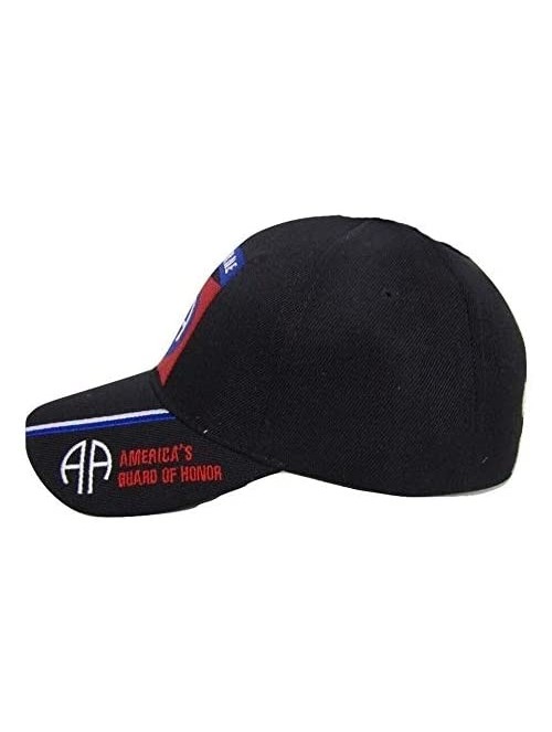 Skullies & Beanies U.S. Army 82nd Airborne Guard of Honor Embroidered Black Baseball Cap Hat - CY12N6J49OE $13.23