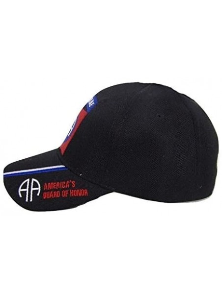 Skullies & Beanies U.S. Army 82nd Airborne Guard of Honor Embroidered Black Baseball Cap Hat - CY12N6J49OE $13.23