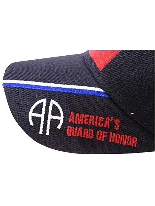 Skullies & Beanies U.S. Army 82nd Airborne Guard of Honor Embroidered Black Baseball Cap Hat - CY12N6J49OE $13.23