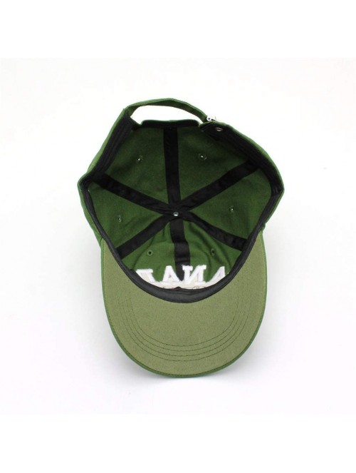 Baseball Caps 1867 Baseball Cap-Unisex Canada Flag Print Ball Cap Cotton Comfy Hat Outdoor Dad Hat - Green - CP18W2Q6R7M $12.71