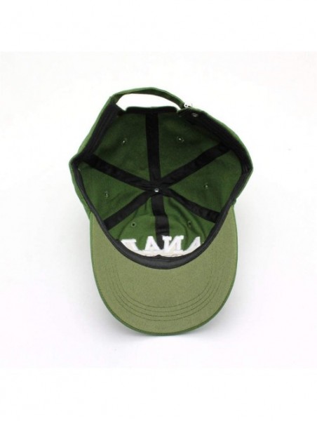 Baseball Caps 1867 Baseball Cap-Unisex Canada Flag Print Ball Cap Cotton Comfy Hat Outdoor Dad Hat - Green - CP18W2Q6R7M $12.71