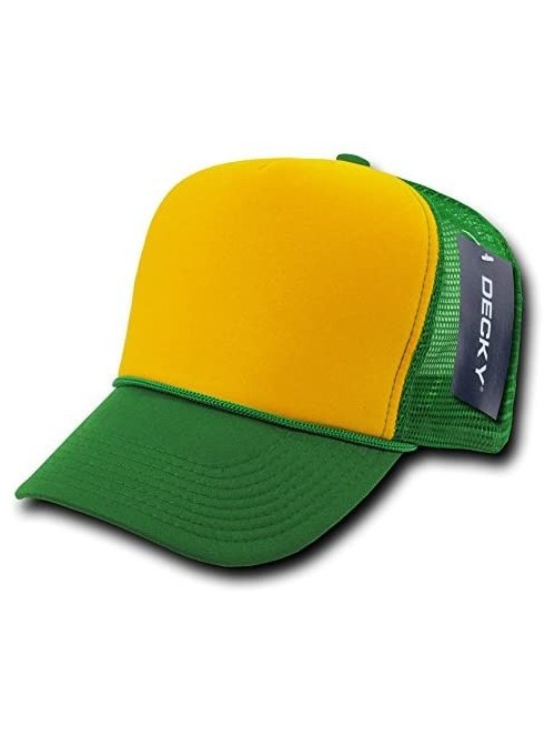 Baseball Caps Ind. Mesh Cap - Kelly/Gold - CF1199QCIN5 $9.40
