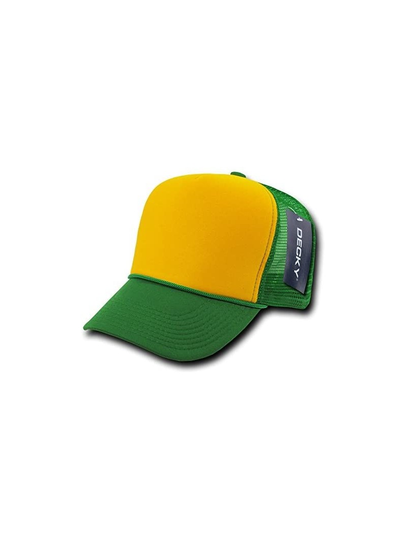 Baseball Caps Ind. Mesh Cap - Kelly/Gold - CF1199QCIN5 $9.40