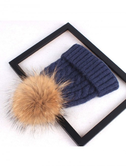 Skullies & Beanies knife Slouchy Knitted Winter Stretchy - Navy - CB18LD7IU7Q $17.13