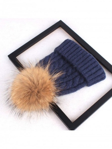 Skullies & Beanies knife Slouchy Knitted Winter Stretchy - Navy - CB18LD7IU7Q $17.13