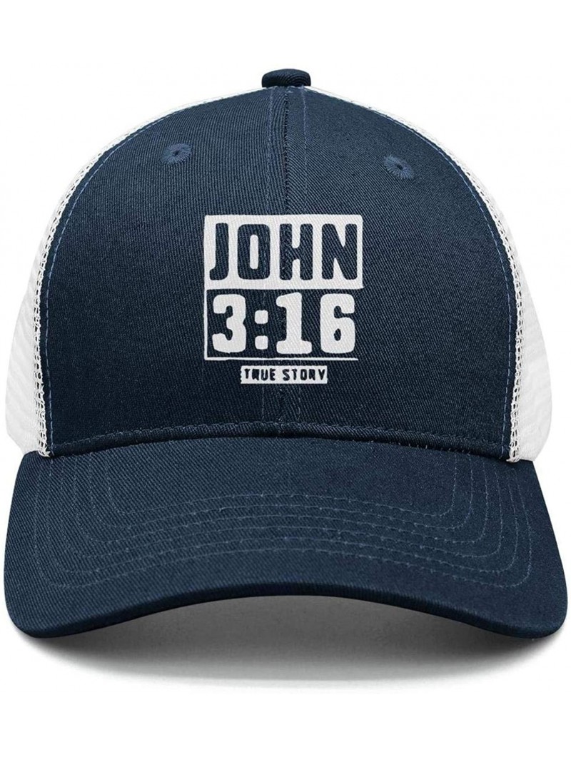 Baseball Caps John True Story Christian Unisex Cotton Denim Cowboy Cap Sports Dad Cap - John True Story-26 - CN18KS0UX46 $18.22