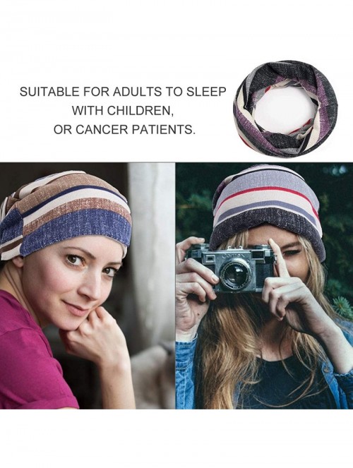 Skullies & Beanies Chemo Beanies - Womens Cotton Beanie Chemo Hat Lace Turban Soft Stretch Sleep Cap Hats Fashion Slouchy Bea...