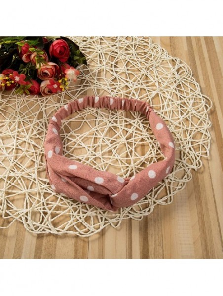 Headbands Headbands Striped Printed Elastic Accessories - CR18SXD2ARR $9.39