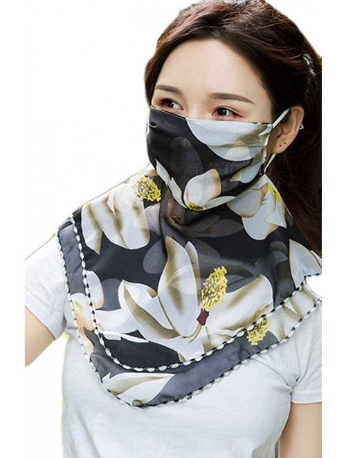 Balaclavas Mask-Neck Gaiter Shield Scarf Balaclava Bandana Sun Protection UPF Girl 50+UV Cool Ice Silk Lightweight - CG197QUH...