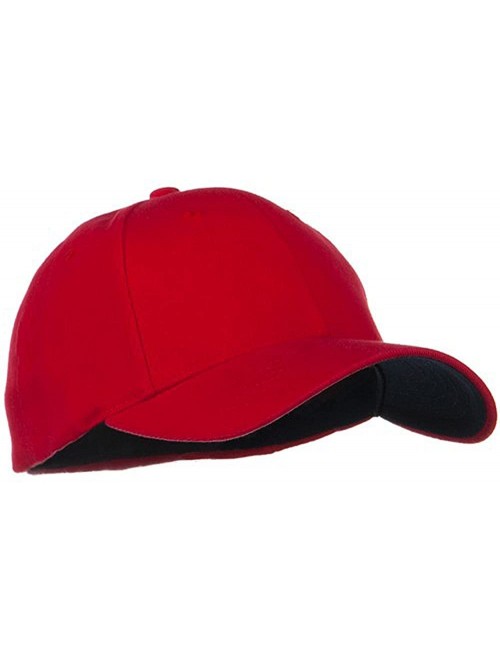 Baseball Caps Low Profile Washed Flex Cap - Red - CB18GZ27YTO $29.27