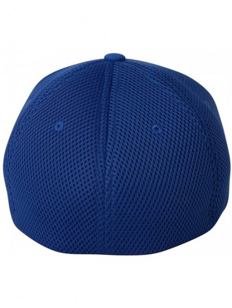 Baseball Caps Ultrafibre Airmesh Fitted Cap - Royal Blue - CN11DU5G2AP $29.32