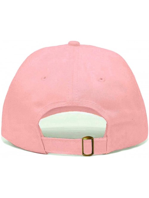 Baseball Caps Baseball Embroidered Unstructured Adjustable Multiple - Light Pink - CI18CHR3KNH $19.92