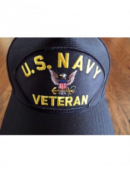 Baseball Caps U.S Navy Veteran HAT USA Made - CQ18O68SA8N $23.07