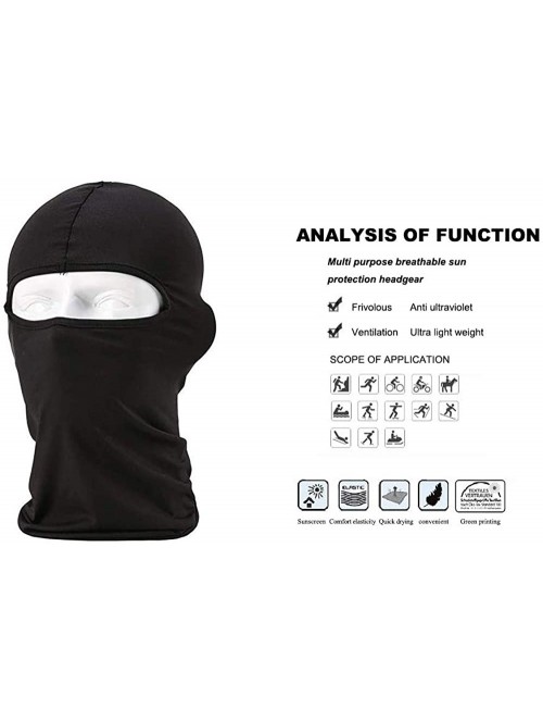 Balaclavas Balaclava Face Mask Men Summer Dust Uv Sun Breathable Mask for Hot Weather Women Outdoors Sports Scarf - Ac3 - CB1...