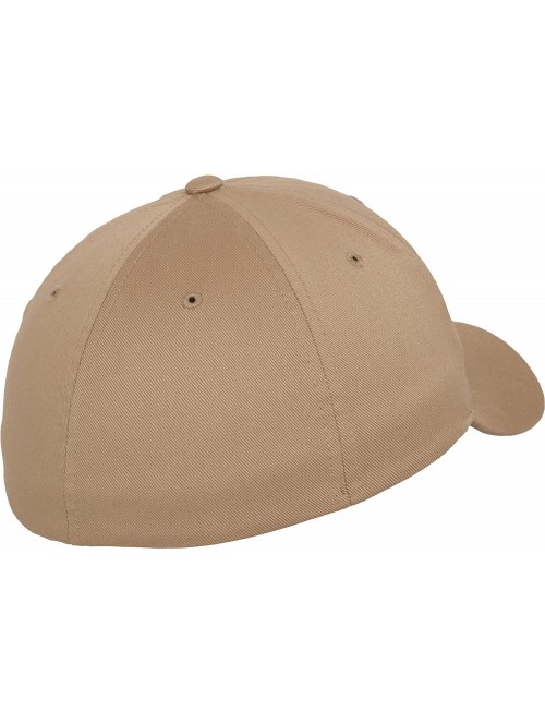 Baseball Caps Men's Wooly Combed - Khaki - CL11IMXQXTB $16.46