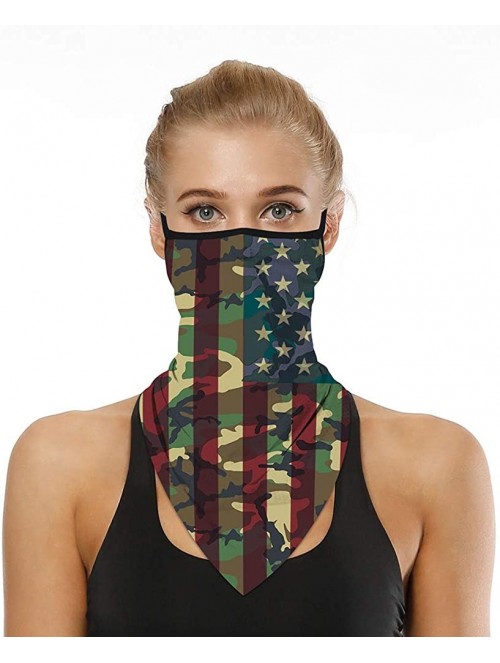 Balaclavas Bandana Face Mask Ear Loops Face Balaclava Men Women Neck Gaiter for Fishing Dust Sun Wind Motorcycle Mask - 10 - ...