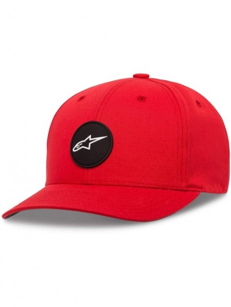 Baseball Caps Men's Logo Flexfit Hat Curved Bill Structured Crown - Red - CI18H3O868I $36.13