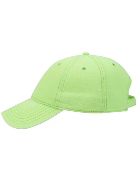 Sun Hats 6 Panel Low Profile Garment Washed Superior Cotton Twill - N. Green - CV180D2Z9SU $11.91