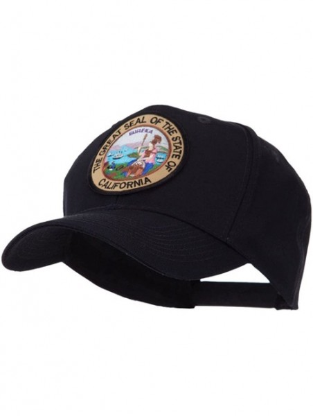 Baseball Caps US Western State Seal Embroidered Patch Cap - California - CF11FIUCRTB $24.83