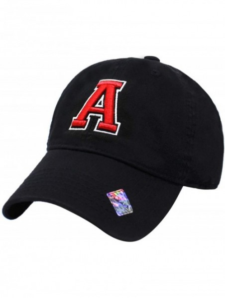 Baseball Caps Football City 3D Initial Letter Polo Style Baseball Cap Black Low Profile Sports Team Game - Atlanta - C5189WHS...