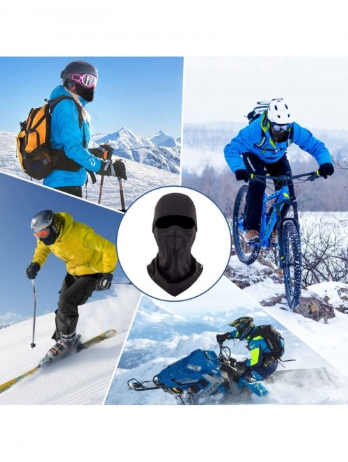 Balaclavas Balaclava Ski Mask- Windproof Cold Weather Winter Face Mask for Skiing- Snowboarding & Motorcycling - C718LQ5SRXK ...