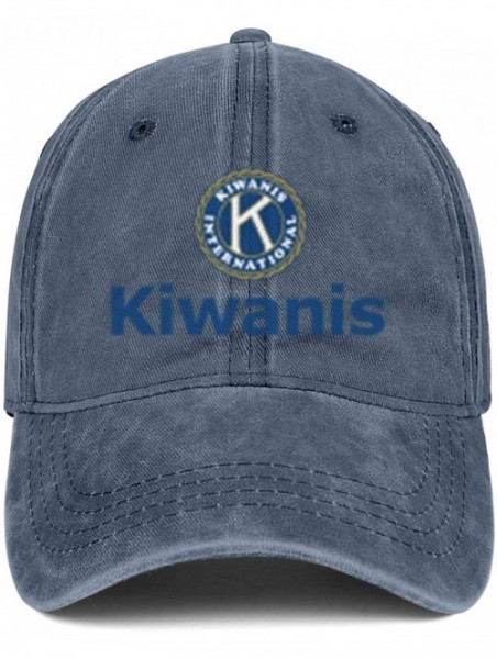 Baseball Caps Lions Clubs International Jeans Baseball Cap Outdoor Hat Dad Mens Ball Cap - Kiwanis-1 - CG18YST3AS2 $18.82