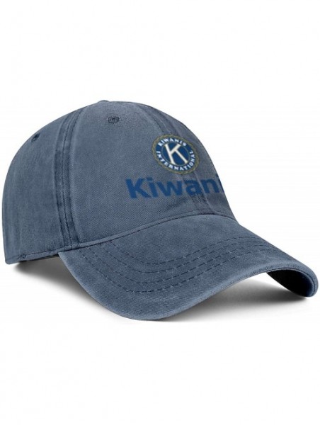 Baseball Caps Lions Clubs International Jeans Baseball Cap Outdoor Hat Dad Mens Ball Cap - Kiwanis-1 - CG18YST3AS2 $18.82