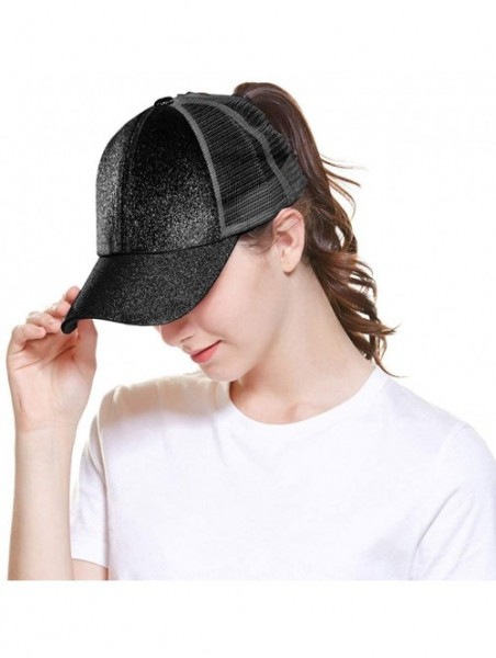 Baseball Caps Ponytail Baseball Cap for Women- Baseball Cap High Ponytail Hat for Women- Adjustable - CM195ZZ6CK5 $18.93