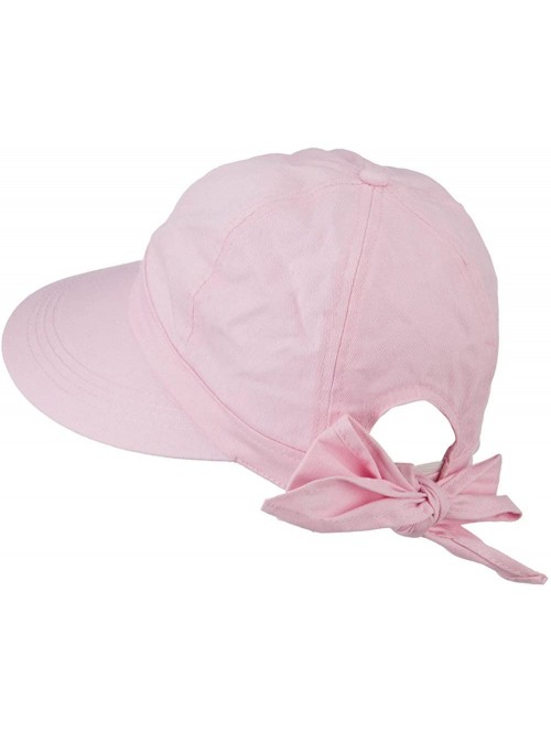 Visors Women's Classic Quintessential Sun Wide Visor Golf Hat - Pink - CK11LBM4X5V $15.55