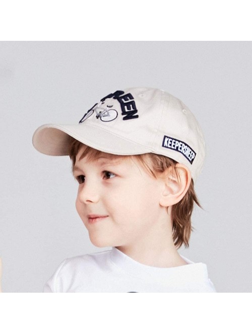 Baseball Caps Boys Baseball Cap- Boys Flat Bill Girls Sun Hat- Unisex Baseball Hat - Apricot - CA185505HDR $18.91