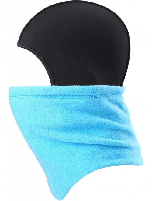 Balaclavas Original Double Layer Fleece - Heavyweight Neck Warmer Balaclava - Blue - C018TRUURN8 $12.06