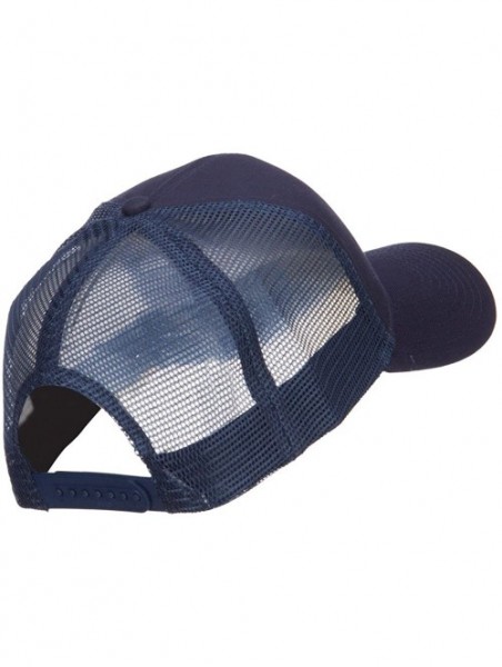 Baseball Caps US Air Force Retired Embroidered Mesh Cap - Navy - CX124YMNZ85 $27.98