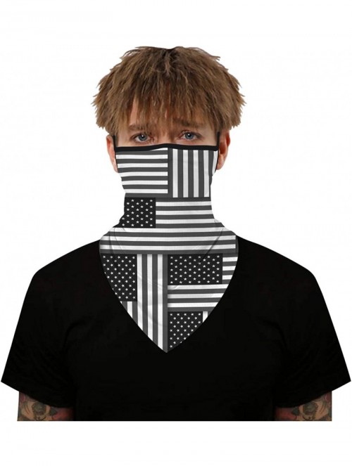 Balaclavas Face Bandana Neck Gaiter Face Scarf Ear Loops Balaclava for Dust Mask Man Woman - National Flag 6-(1pcs) - C3198KE...