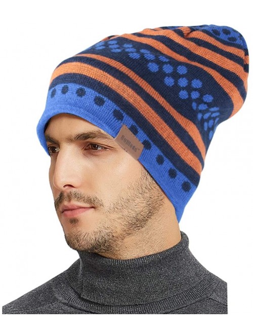 Skullies & Beanies Waterproof Beanie Hat- Unisex Lightweight Soft Spring Knitted Acrylic Slouchy Skull Cap Anti UV - CM18XG6G...