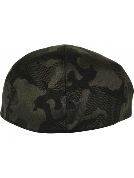 Newsboy Caps Men's Premium Cotton Summer Newsboy Cap SnapBrim Ivy Driving Stylish Hat - Camo Green-2928 - CS18QYUGKZ2 $16.95